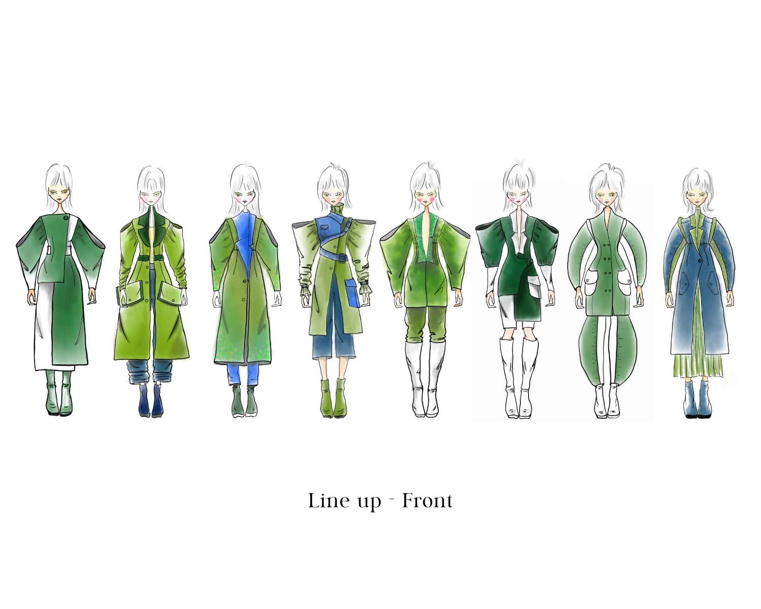 Green Jacket Line up _1
